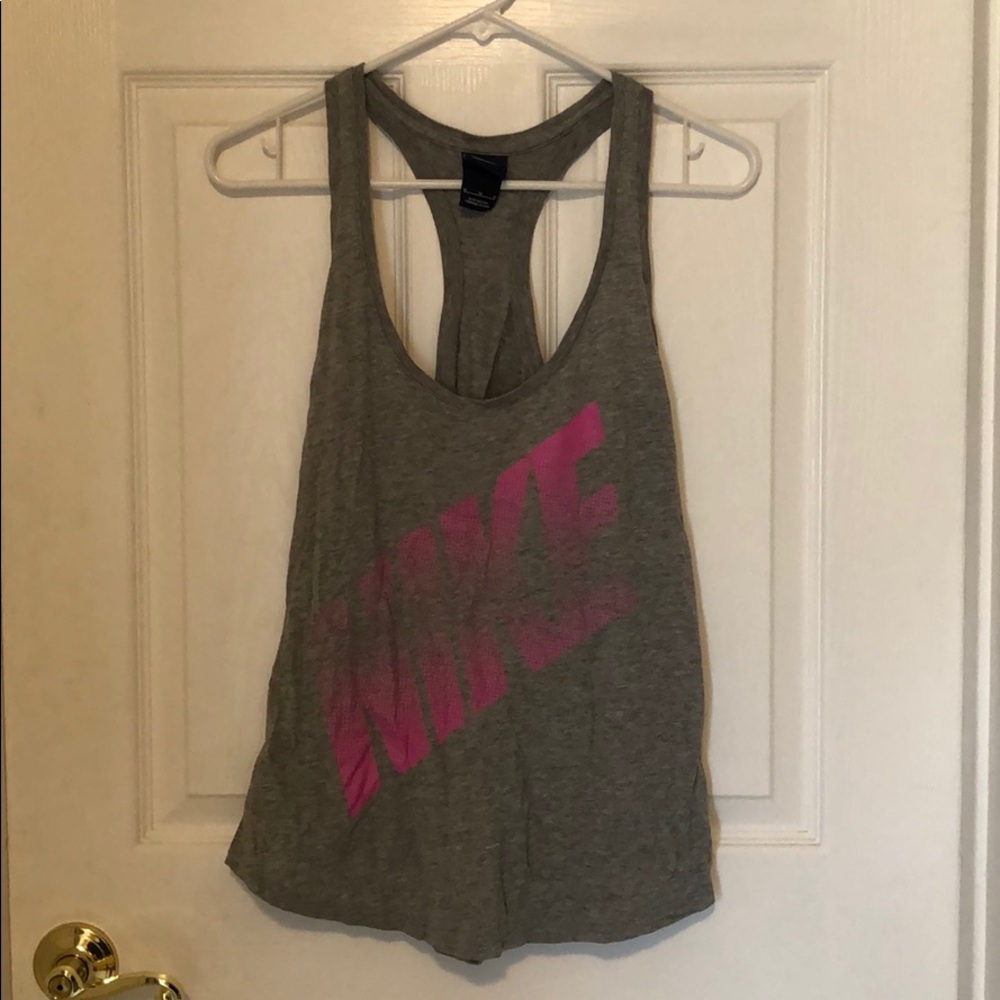 Nike graphic tank top, size medium